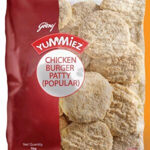 Godrej Yummiez Popular chicken Burger patty 1kg