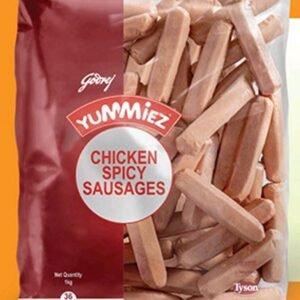 Godrej Yummiez Chicken Spicy Sausages 1Kg